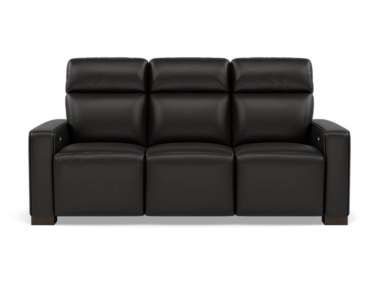 Acadia Leather Power Headrest Zero Gravity Reclining Sofa